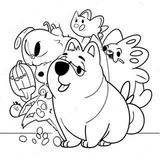 Secret Life Of Pets Coloring Page 34332-27626