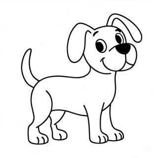 Max The Dog Coloring Page 34333-27638