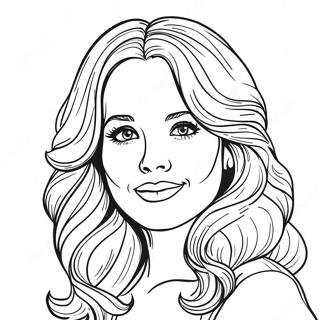 Realistic Celebrity Coloring Pages