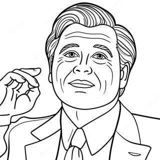 Realistic Celebrity Coloring Pages