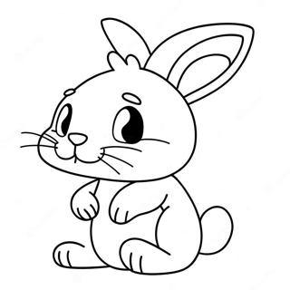 Bunzo Bunny Coloring Page 34412-27690