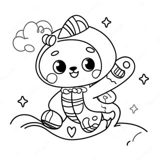 Line Art Coloring Page For Kids 34422-27698