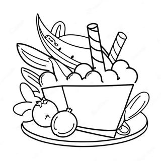 Line Art Coloring Page For Kids 34422-27699