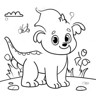 Simple Line Coloring Page Of Animals 34423-27703