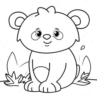 Simple Line Coloring Page Of Animals 34423-27704