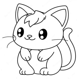 Cat Pokemon Coloring Page 34492-27754