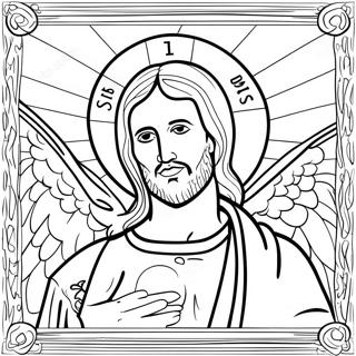 John 3 16 Bible Verse Coloring Page 34502-27762