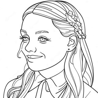 Lainey Wilson Coloring Page 34522-27775