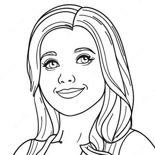 Lainey Wilson Coloring Page 34522-27776