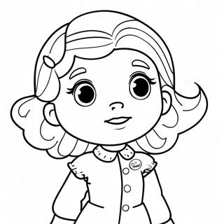 Little Einsteins Annie Coloring Pages