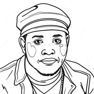 Black Man Coloring Page 34582-27827