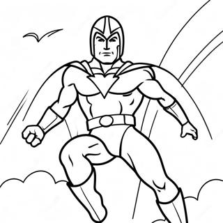 Bibleman Saving The Day Coloring Page 34593-27837