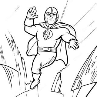 Bibleman Saving The Day Coloring Page 34593-27838