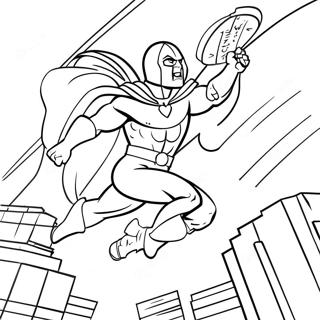 Bibleman Saving The Day Coloring Page 34593-27839