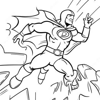 Bibleman Saving The Day Coloring Page 34593-27840