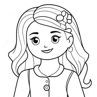 Lego Friends Coloring Pages