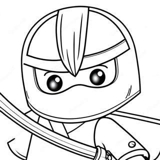 Zane Ninjago Coloring Page 34682-43036