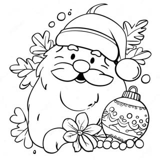 Christmas Hard Coloring Page 34712-27930