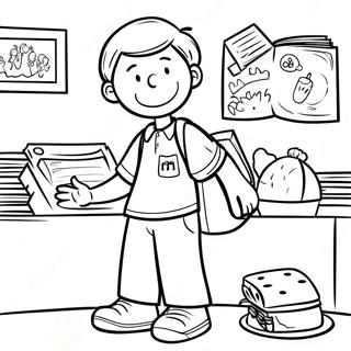 Diary Of A Wimpy Kid Coloring Page 3471-2878