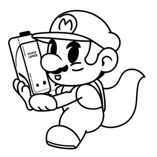 Nintendo Coloring Page 34722-27934