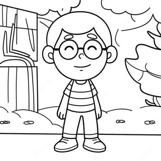 Diary Of A Wimpy Kid Coloring Pages