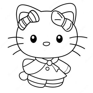 Hello Kitty And Friends Coloring Pages