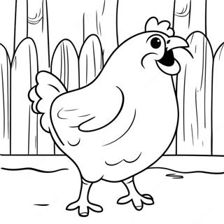 Chicken Run Coloring Pages