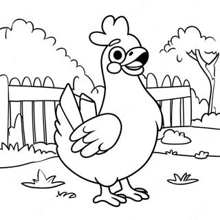 Chicken Run Coloring Page 34762-27963