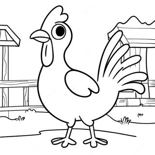 Chicken Run Coloring Page 34762-27964