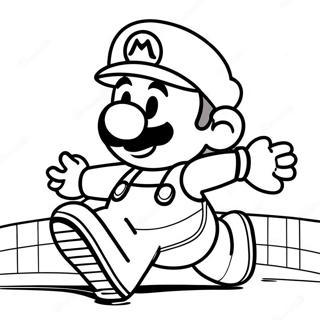 Mario Soccer Coloring Pages