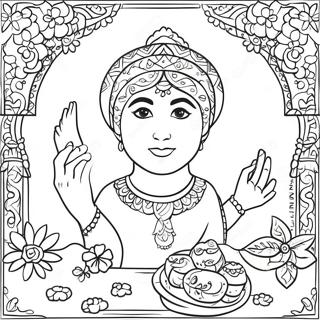 Nowruz Celebration Coloring Page 34822-28014