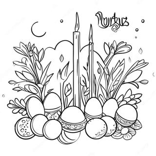 Nowruz Celebration Coloring Page 34822-28015