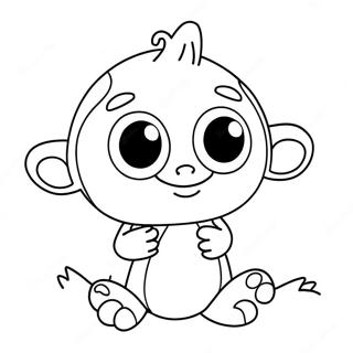 Henry Hugglemonster Coloring Page 34852-28038