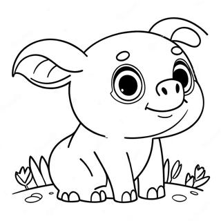 Pibby Coloring Pages