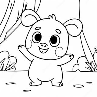 Pibby In A Colorful Adventure Coloring Page 34873-28058