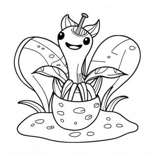 Venus Fly Trap Coloring Pages