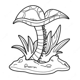 Venus Fly Trap Coloring Page 34882-28062