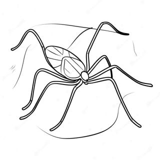 Daddy Long Legs Coloring Pages