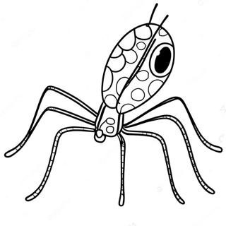 Cute Daddy Long Legs Coloring Page 34943-28115