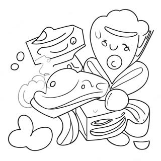 Duo Abc Coloring Pages