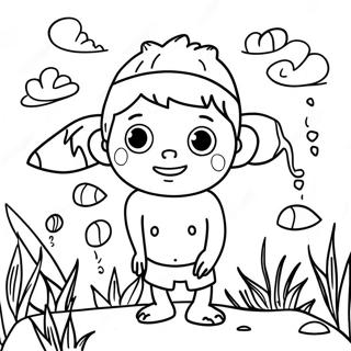 Lord Of The Flies Coloring Page 35022-59598