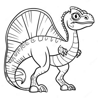 Dilophosaurus Coloring Page 35032-28178