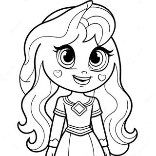 Sunset Shimmer Equestria Girl Coloring Pages