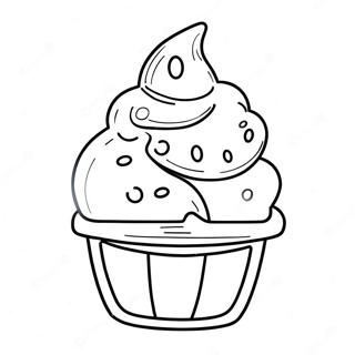 Snow Cone Coloring Page 35092-28224