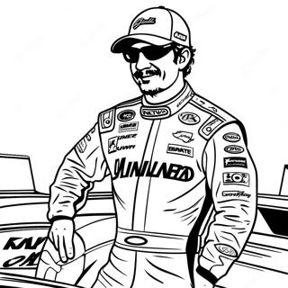 Dale Earnhardt Coloring Page 35102-28231