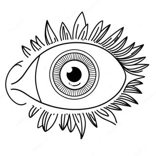 Realistic Eye Coloring Page 3511-2898