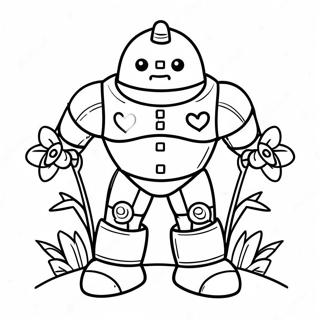 Iron Golem Coloring Pages