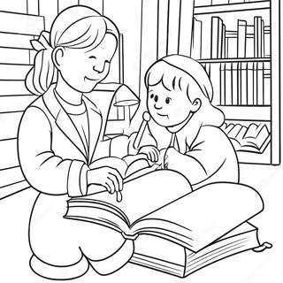 Literature Coloring Pages