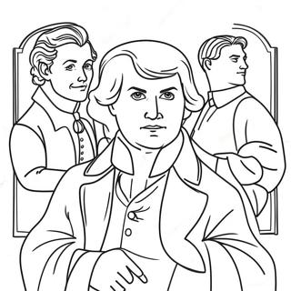 Classic Literature Characters Coloring Page 35143-28272