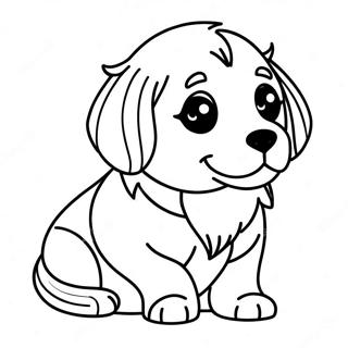 Bernese Mountain Dog Coloring Pages